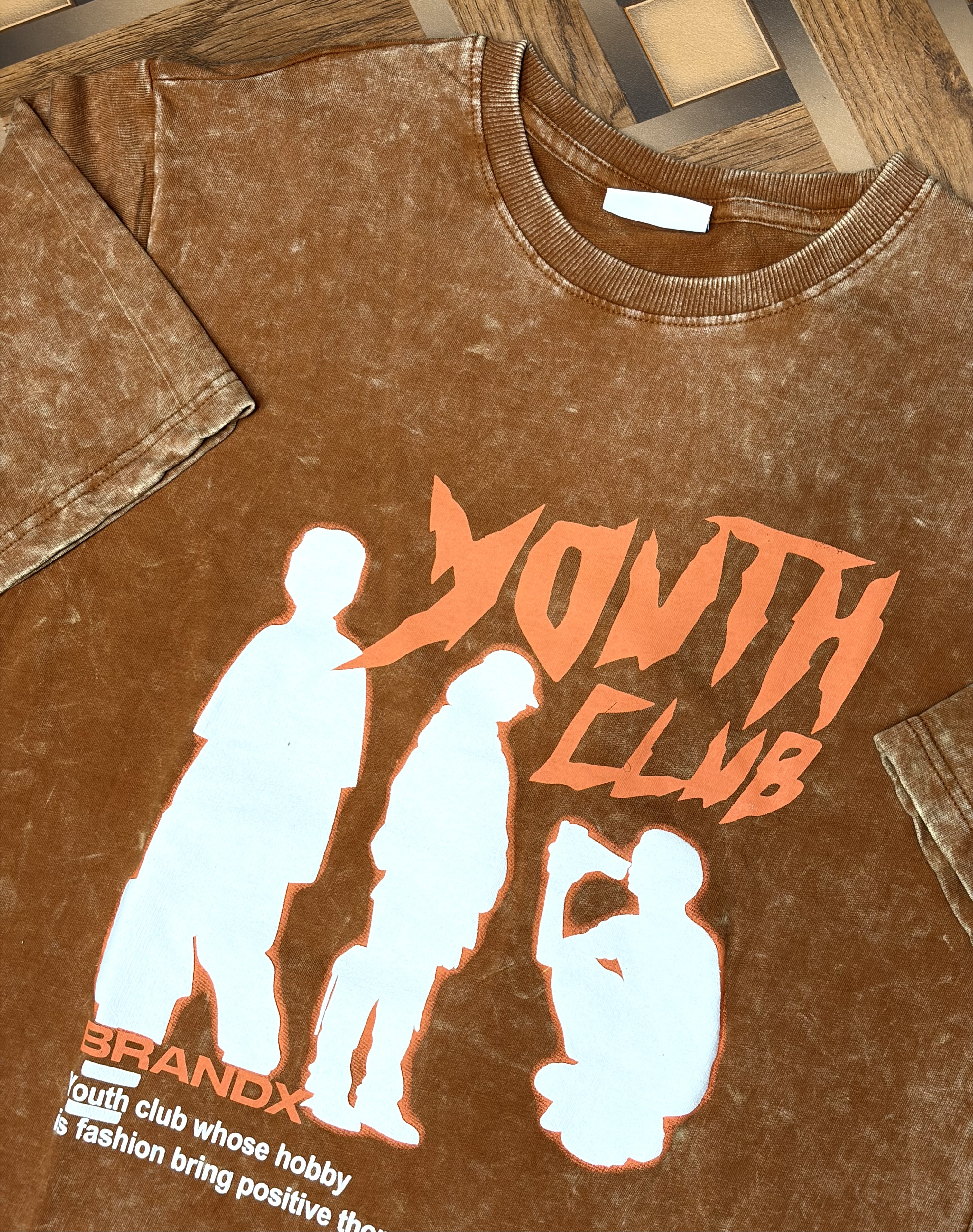 Youth Club Oversized Acid Wash