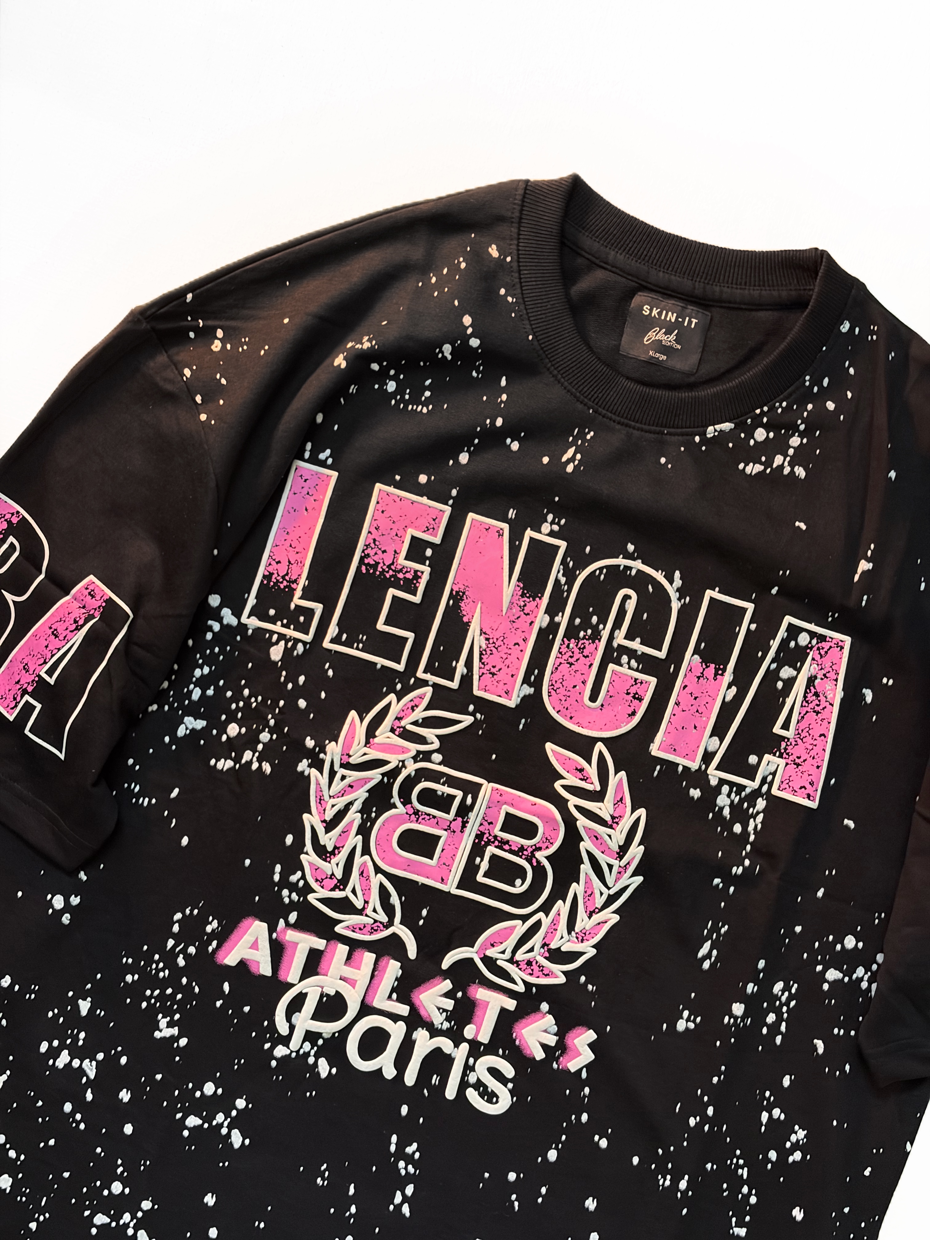 Balencia Paris Splatter Tee