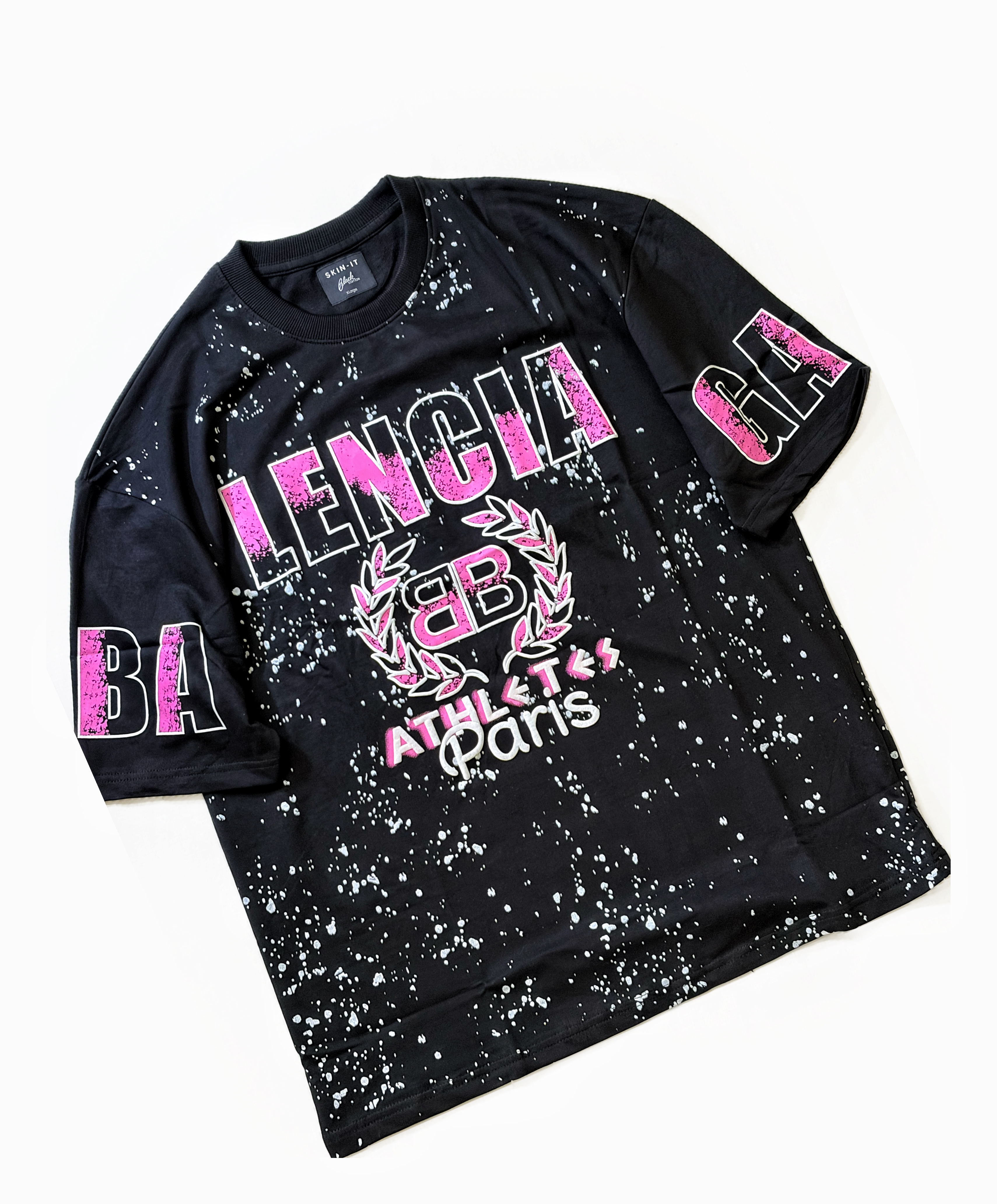Balencia Paris Splatter Tee