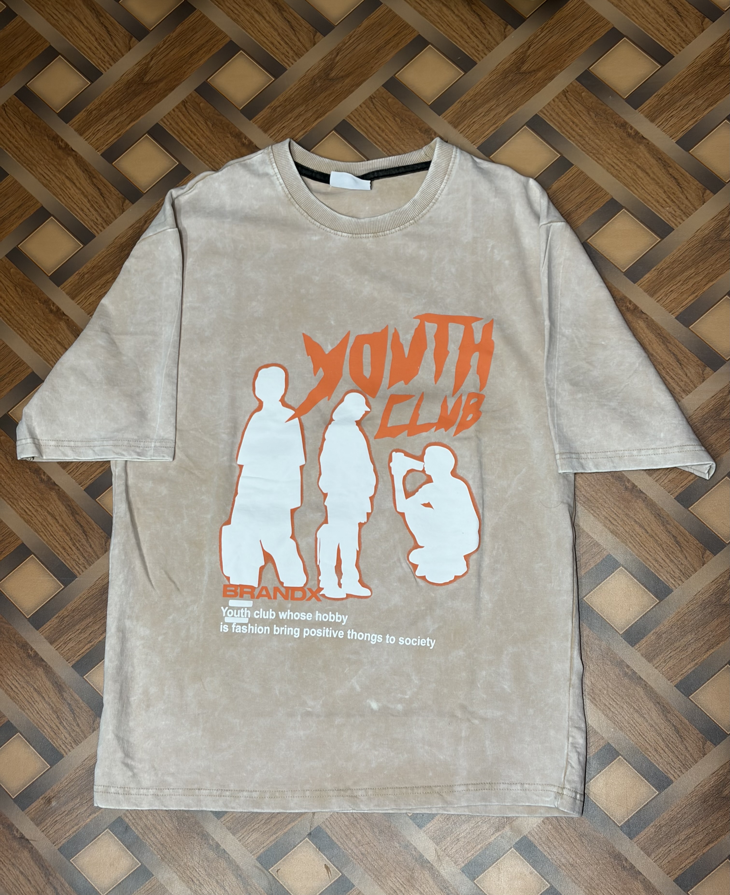Youth Club Oversized Acid Wash